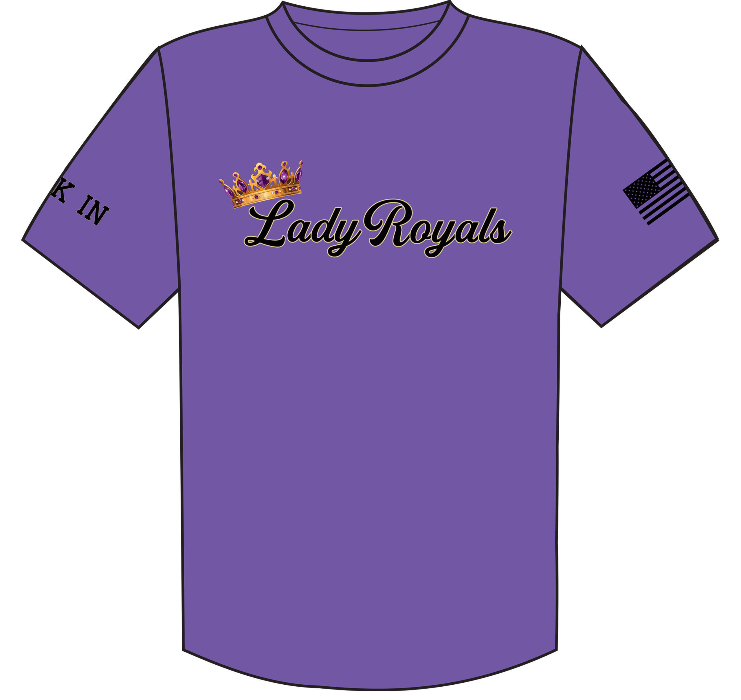 Lady Royals Short Sleeve T-Shirt - Image 2