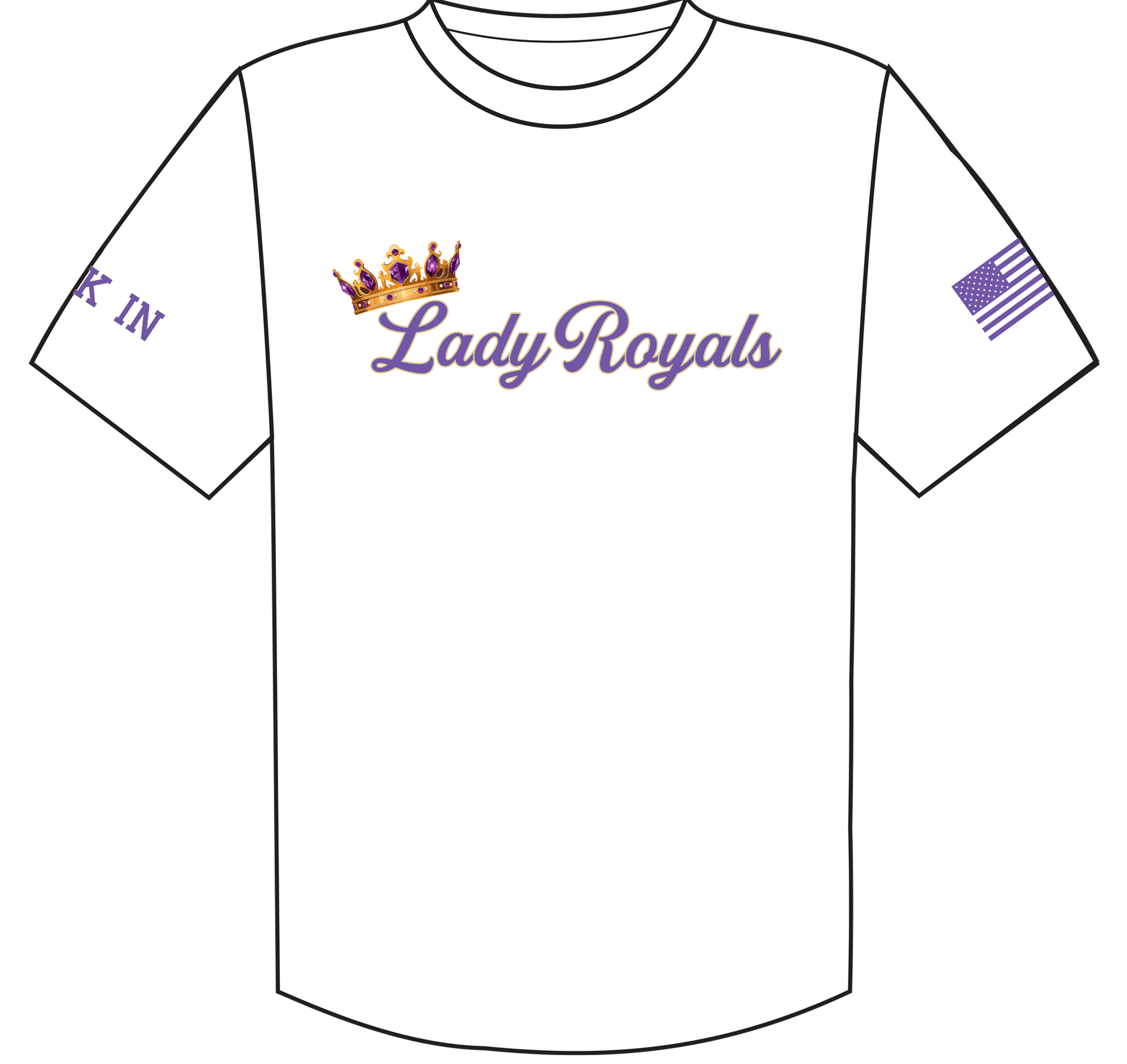 Lady Royals Short Sleeve T-Shirt - Image 3